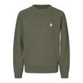PAS NORMAL STUDIOS Off-Race Patch Sweatshirt - Dusty Olive