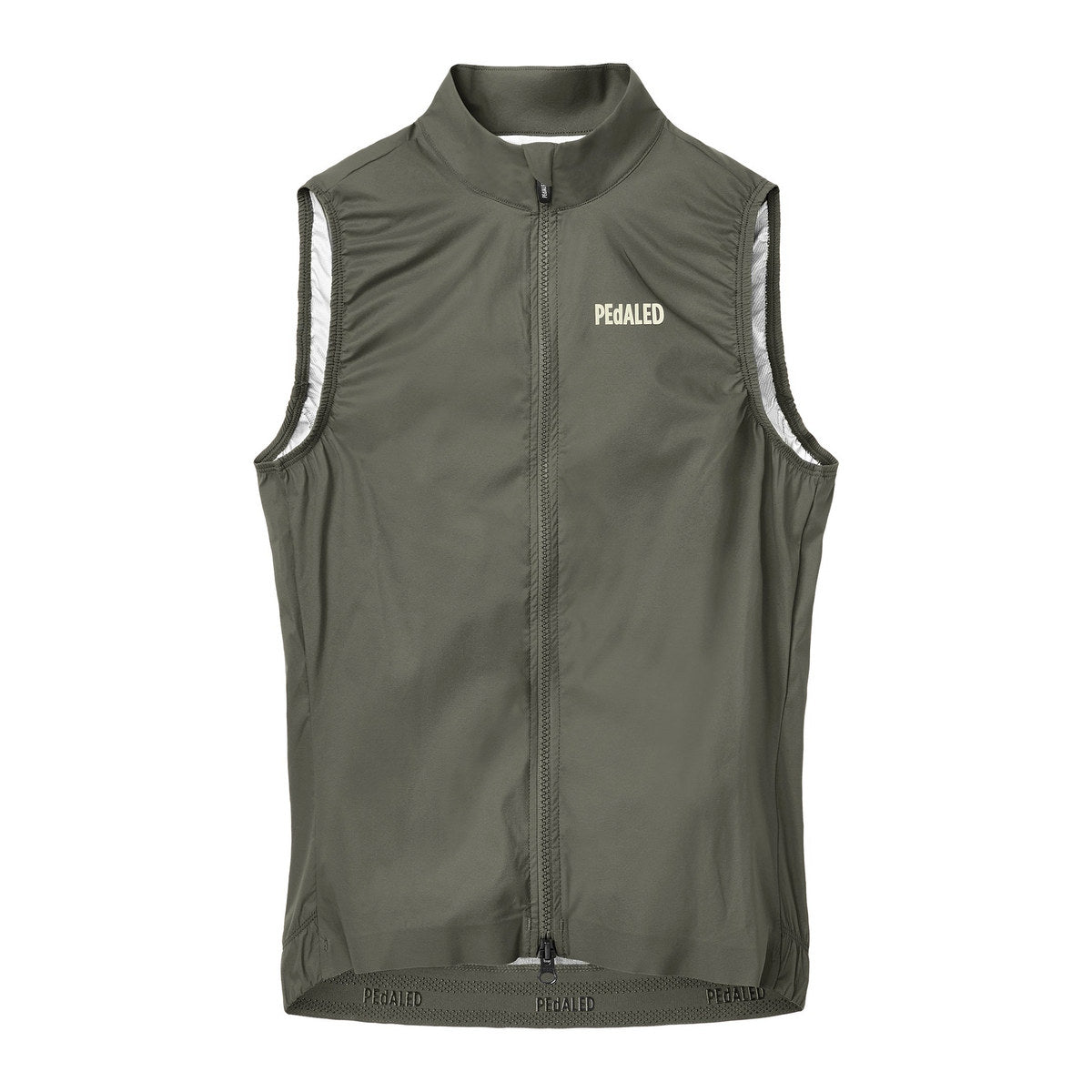 PEDALED WOMEN ELEMENT WATERPROOF VEST - CHARCOAL GRAY