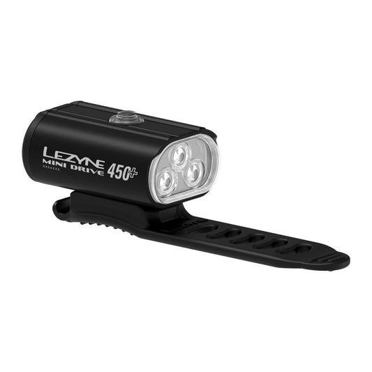 LEZYNE MINI DRIVE 450+ FRONT LIGHT - Black