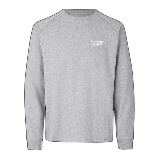 PAS NORMAL STUDIOS Off-Race PNS Long Sleeve T-Shirt - Grey