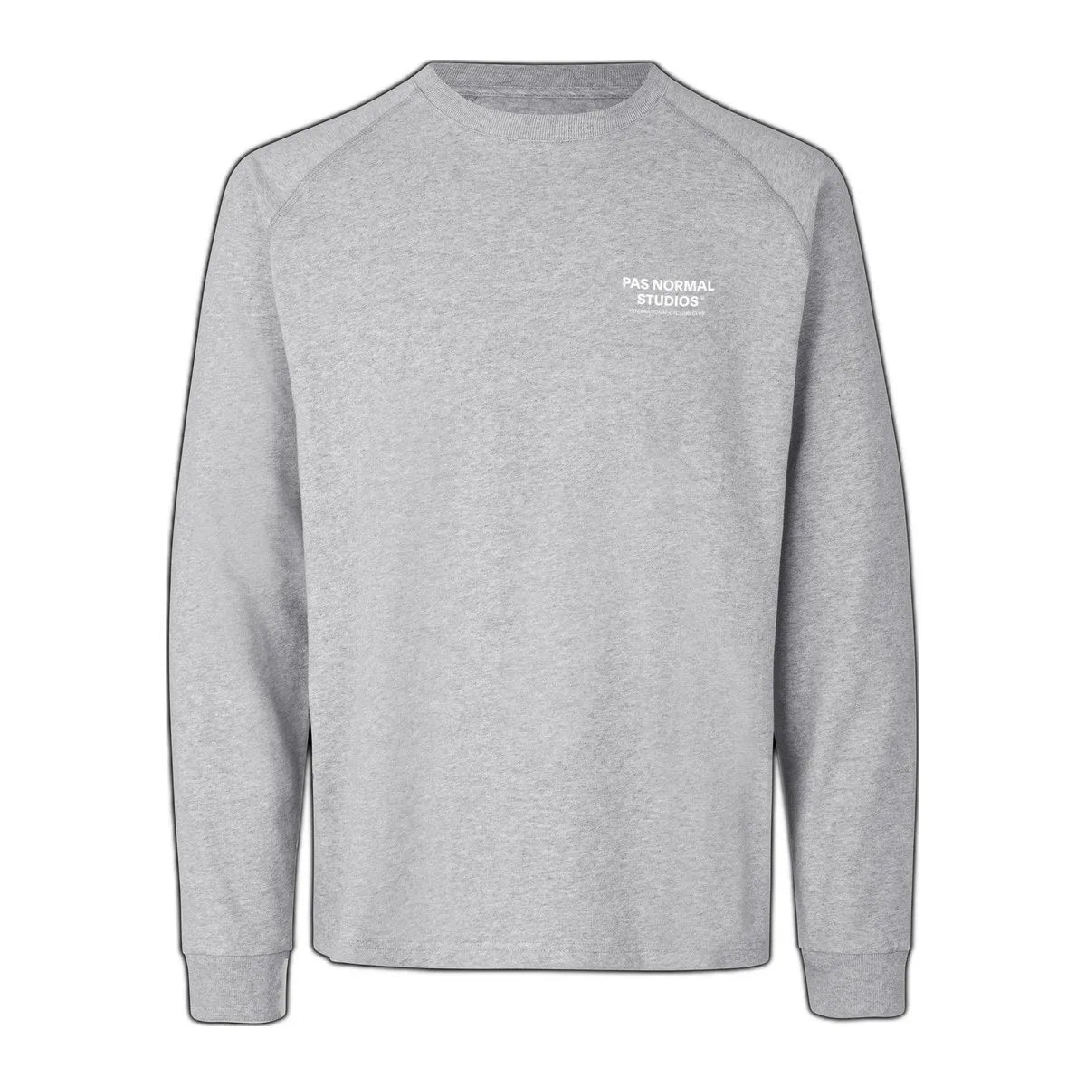 PAS NORMAL STUDIOS Off-Race PNS Long Sleeve T-Shirt - Grey