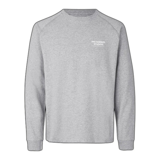 PAS NORMAL STUDIOS Off-Race PNS Long Sleeve T-Shirt - Grey