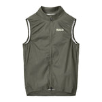 PEDALED ELEMENT WATERPROOF VEST - CHARCOAL GRAY