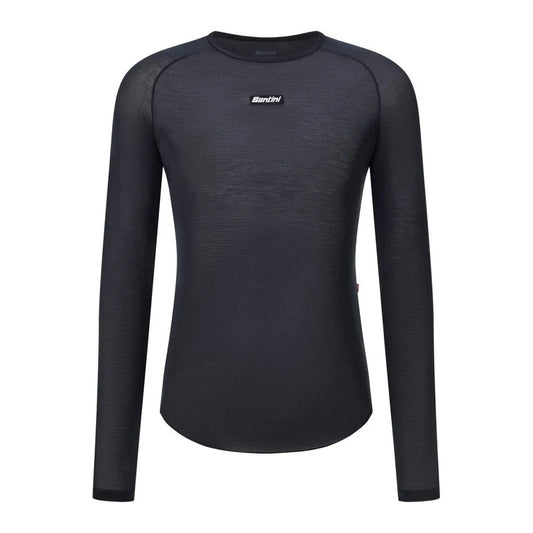 SANTINI Dry Long Sleeve Base Layer - Black