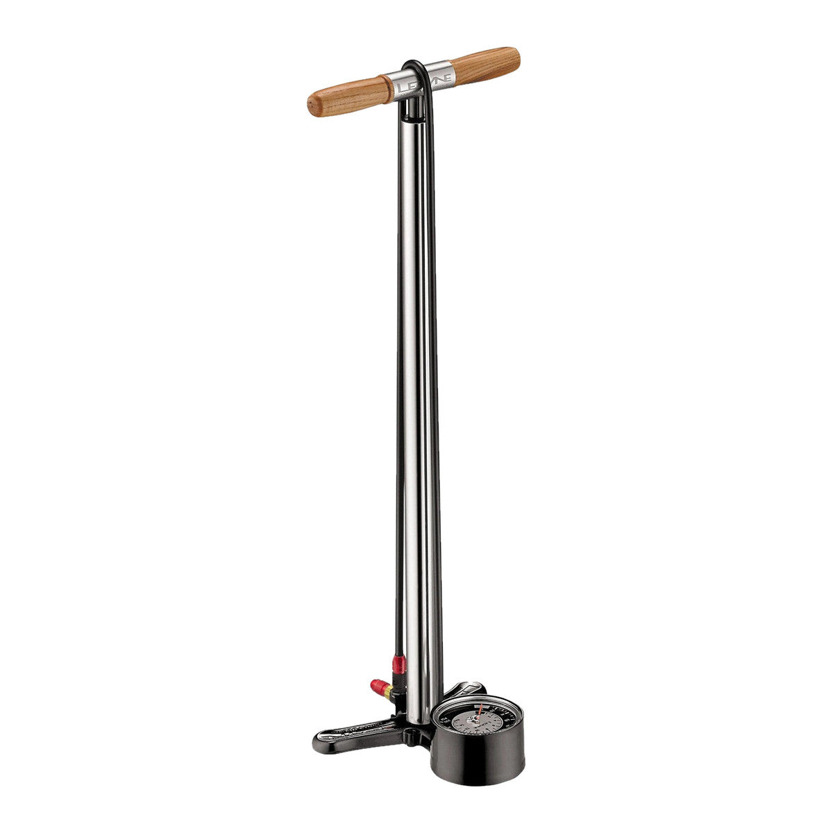 LEZYNE ALLOY FLOOR DRIVE TALL FLOOR PUMP - SILVER/GLOSSY