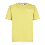PAS NORMAL STUDIOS Off Race Small Logo Tshirt Short Sleeve - Dusty Yellow/White