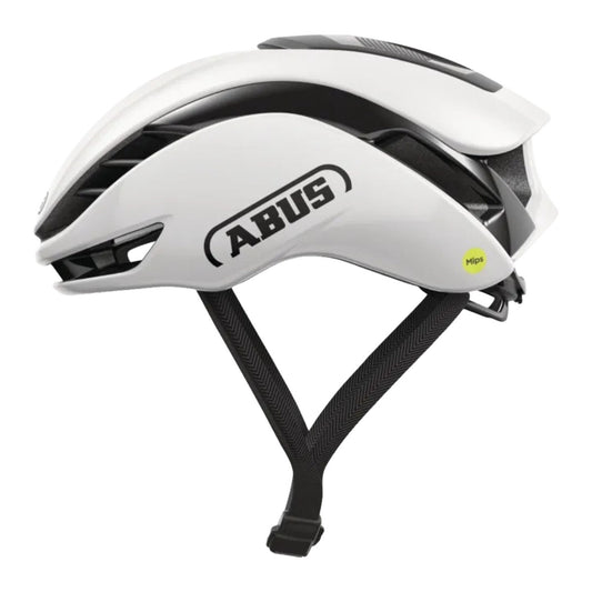 ABUS Gamechanger 2.0 Mips Cycling Helmet - Shiny White