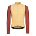 PAS NORMAL STUDIOS Mechanism Long Sleeve Jersey - Camel/Maroon