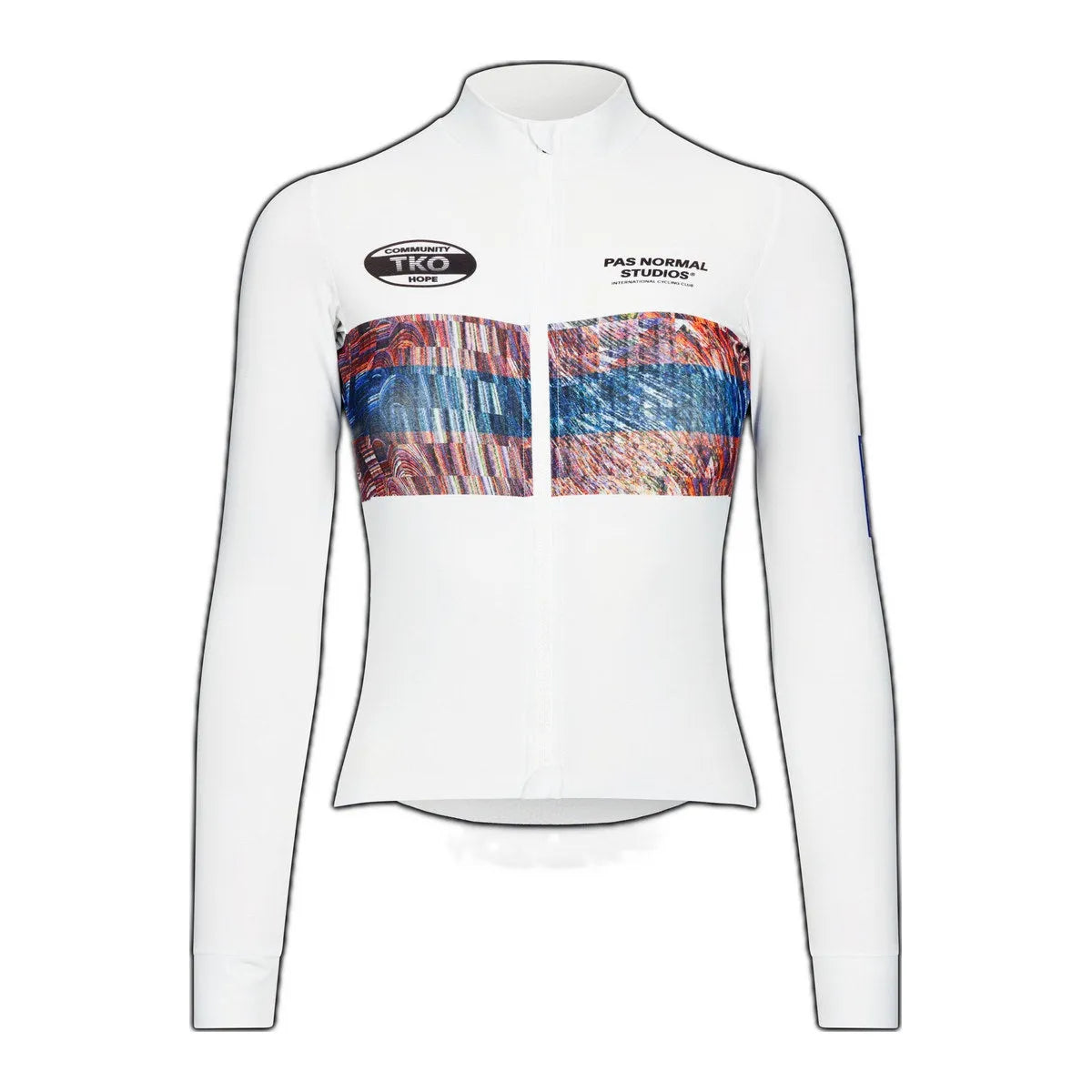 PAS NORMAL STUDIOS Women T.K.O. Mechanism Long Sleeve Jersey - Human Error White