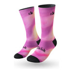 FIZIK FADED CYCLING SOCKS - PURPLE/YELLOW