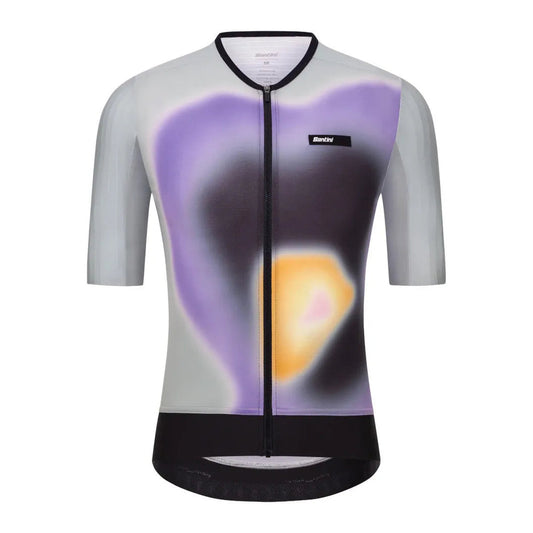 SANTINI Aero Race Unisex Jersey - Asfalto Grey