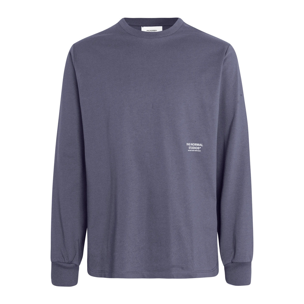 PAS NORMAL STUDIOS Off Race Graphic LS TShirt - Steel