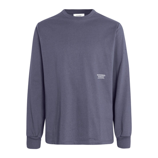 PAS NORMAL STUDIOS Off Race Graphic LS TShirt - Steel
