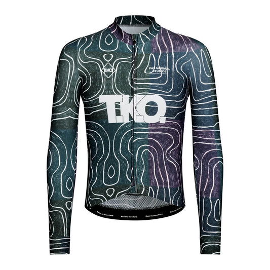 PAS NORMAL STUDIOS TKO Mechanism Long Sleeve Jersey  - TKO Black Multi