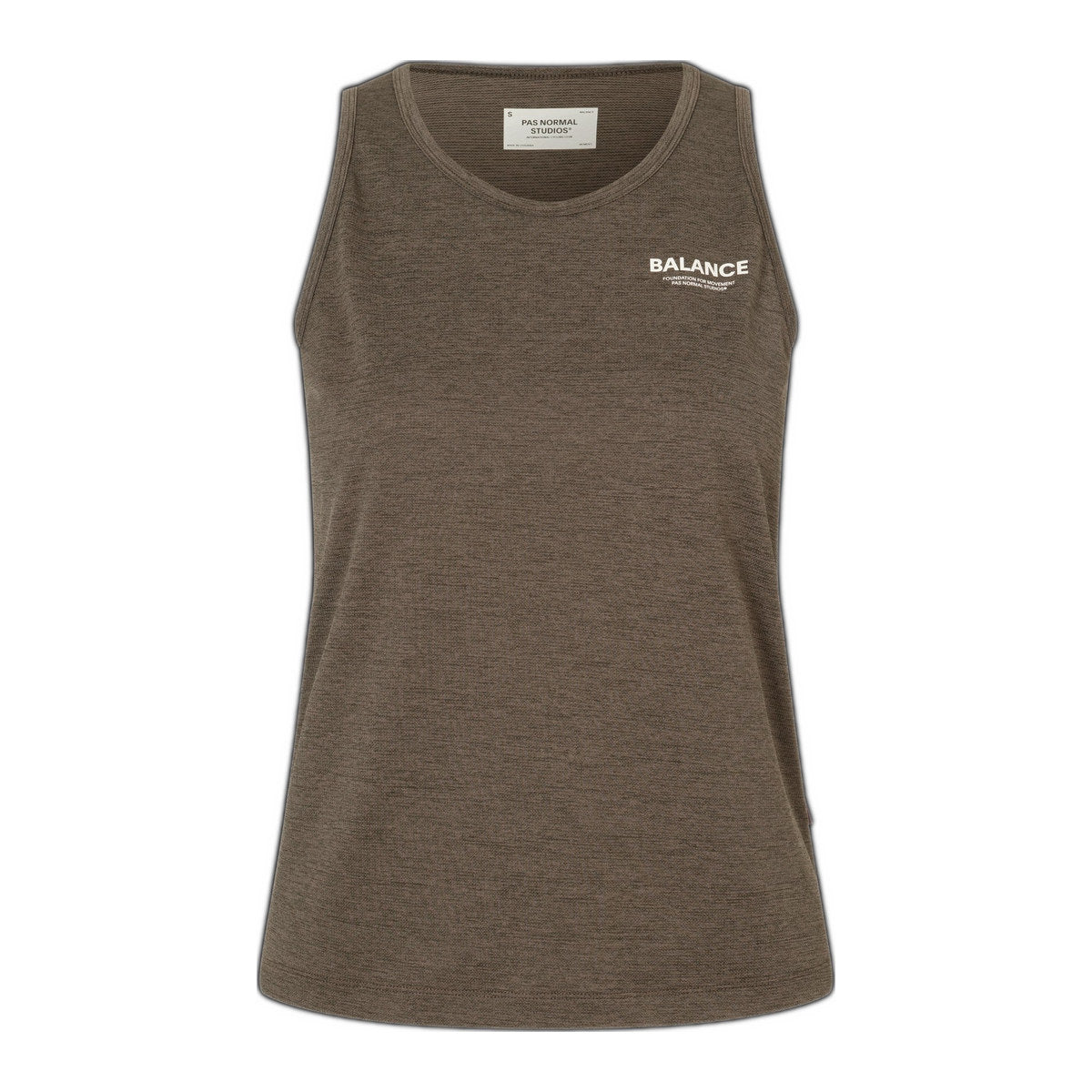 PAS NORMAL STUDIOS Women Balance Singlet - Dusty Brown