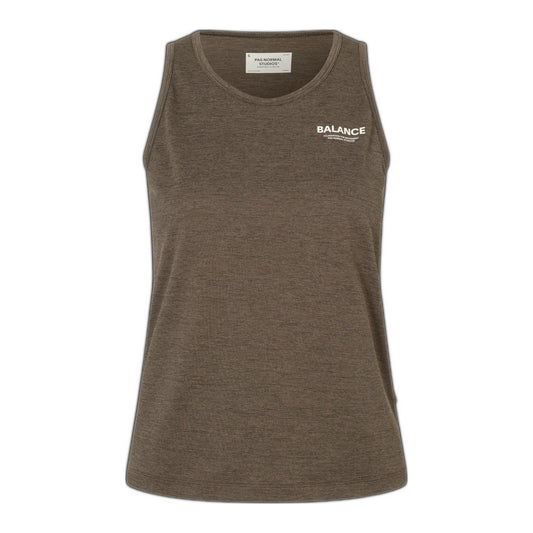PAS NORMAL STUDIOS Women Balance Singlet - Dusty Brown