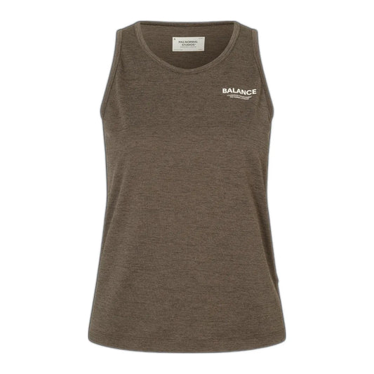 PAS NORMAL STUDIOS Women Balance Singlet - Dusty Brown