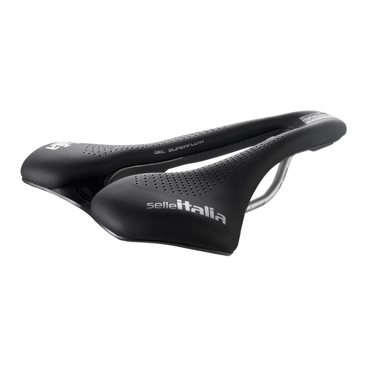 SELLE ITALIA Max SLR Boost TI 316 Gel Superflow Saddle - Black