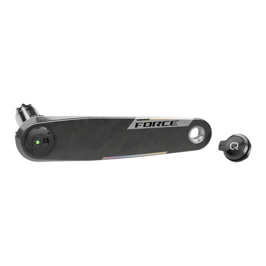 SRAM Force E1 Wide Left Arm Powermeter XPLR DUB Wide - Black
