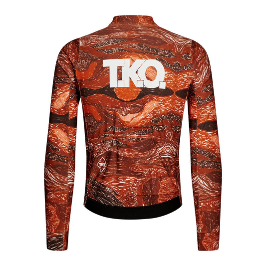 PAS NORMAL STUDIOS TKO Woven Long Sleeve Jersey - TKO Red