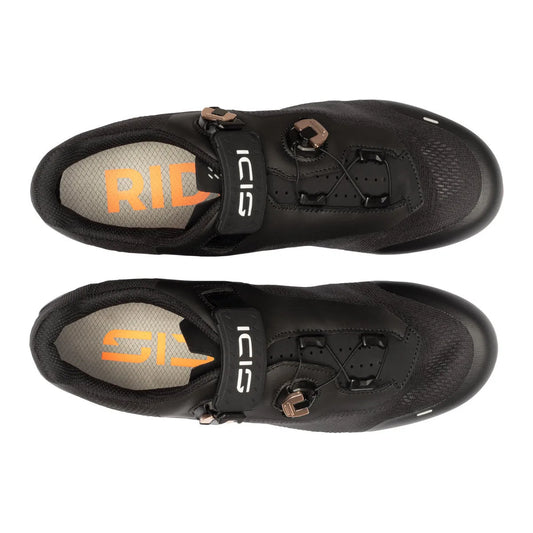 SIDI Genius X VAPO Road Cycling Shoes - Black
