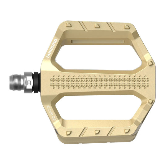 SHIMANO PD-EF202 Flat Pedals - Gold
