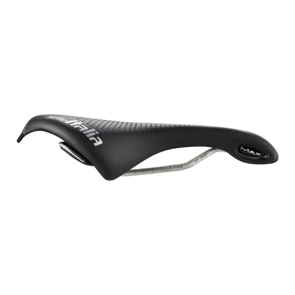 SELLE ITALIA Max Flite TI 316 Gel Superflow Saddle - Black