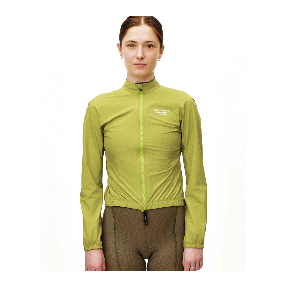 PAS NORMAL STUDIOS Women Mechanism Rain Jacket - Moss Green