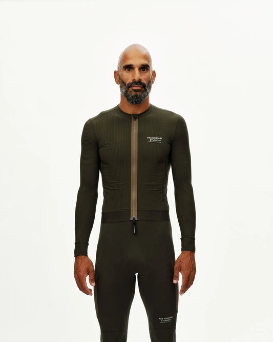 PAS NORMAL STUDIOS Men Escapism Long Sleeve Jersey - Dark Olive
