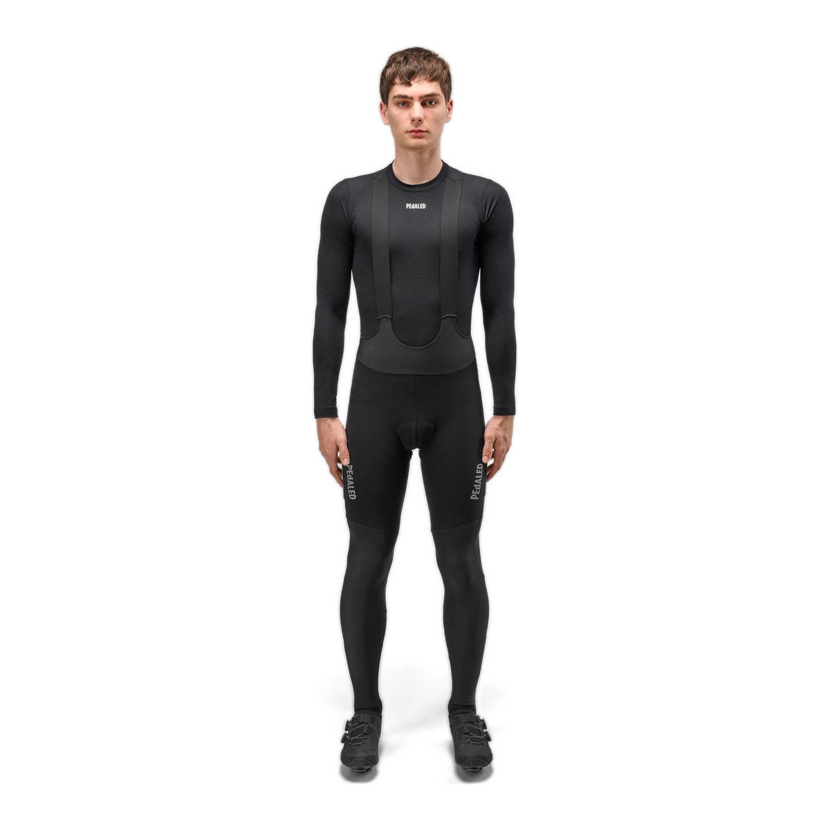 PEDALED ELEMENT THERMAL PLUS BIB TIGHTS - BLACK