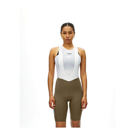 PAS NORMAL STUDIOS Women T.K.O. Essential Light Cargo Bibs - Dark Stone