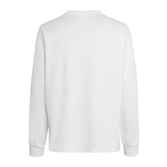 PAS NORMAL STUDIOS Off Race Graphic LS TShirt - White