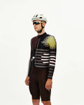 PAS NORMAL STUDIOS Men Mechanism Long Sleeve Jersey - AOP International Dark Olive