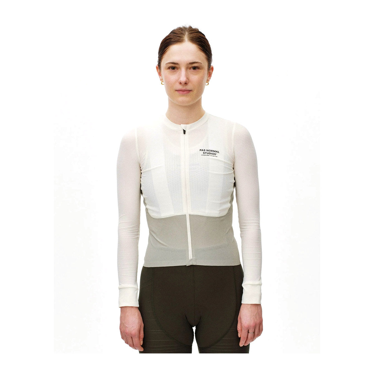 PAS NORMAL STUDIOS Women Mechanism Pro Long Sleeve Jersey - Off White