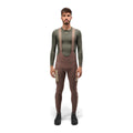 PEDALED ODYSSEY BIB TIGHTS - WALNUT