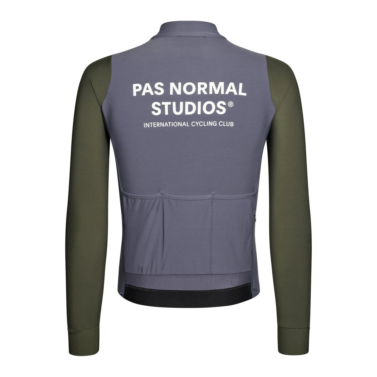 PAS NORMAL STUDIOS Mechanism Long Sleeve Jersey - Steel/Dark Olive