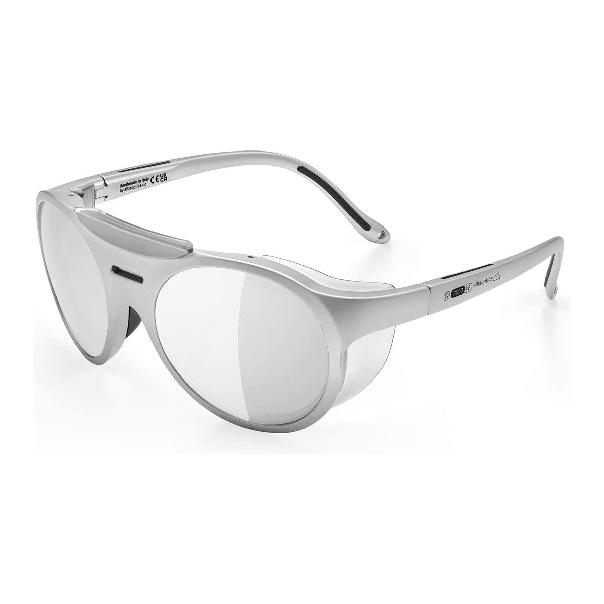 ALBA OPTICS Solo II Silver Metal frame - Vzum Alu Ice