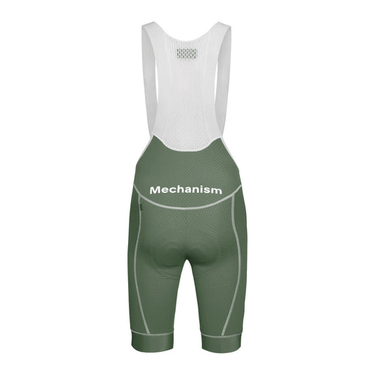 PAS NORMAL STUDIOS RTN Mechanism Bib Shorts - Khaki Green