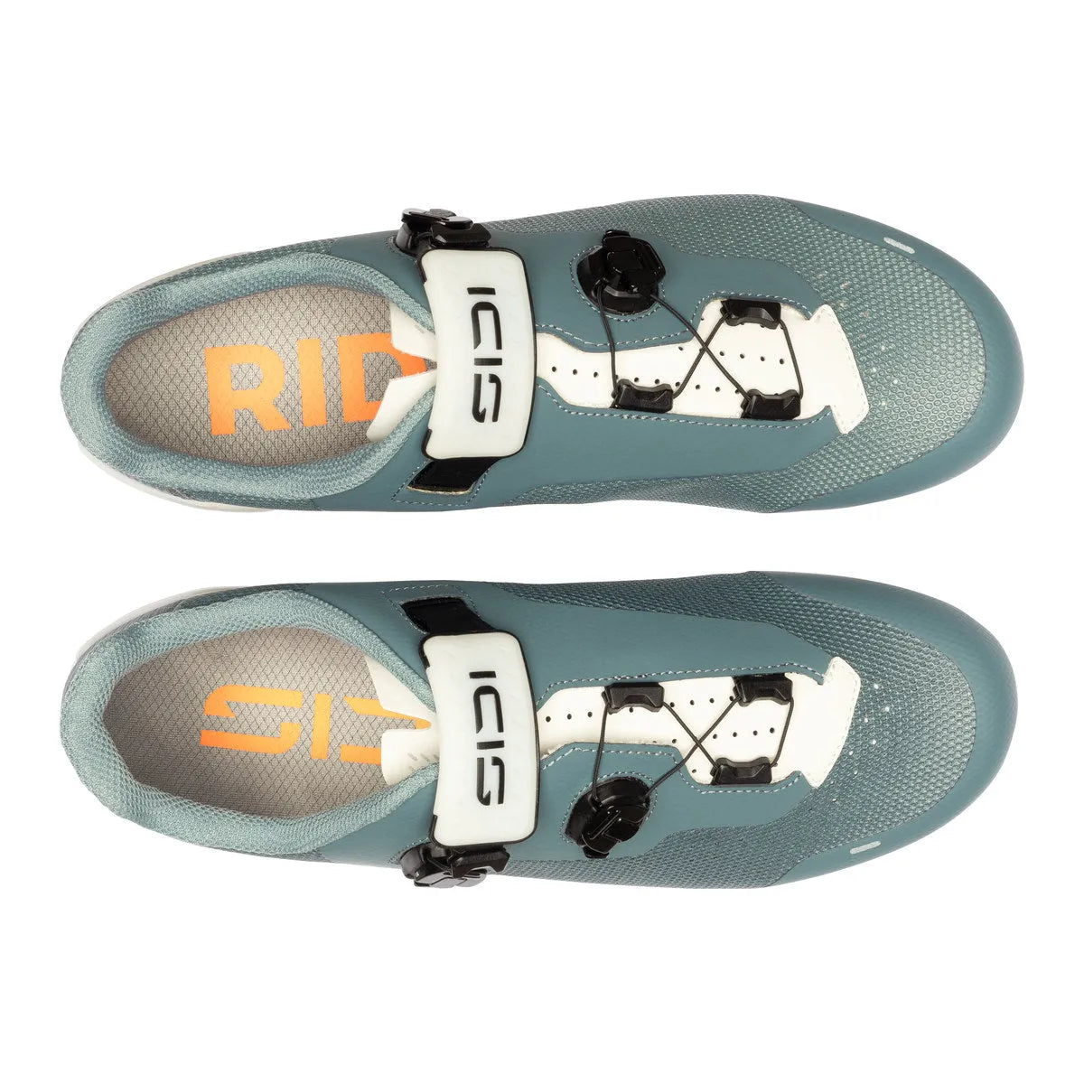 SIDI Genius X WYVE Road Cycling Shoes - Frost Grey / Ice White