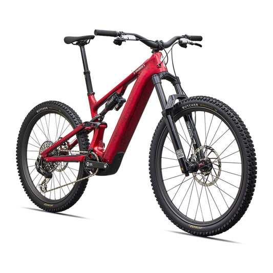 SPECIALIZED S-Works Turbo Levo 4 MTB Ebike - Gloss Red Tint / Silver Dust / Metallic White Silver