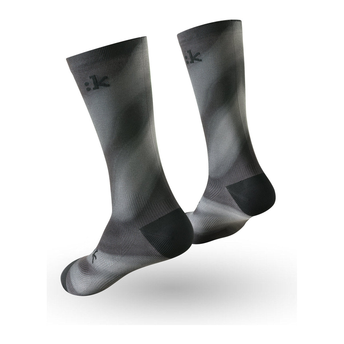 FIZIK FADED CYCLING SOCKS - GREY/BLACK