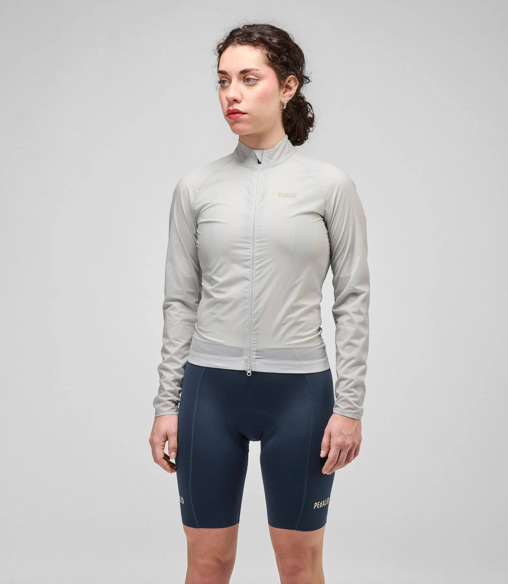 PEDALED Element Lightweight Windproof Women Jacket - Grey
