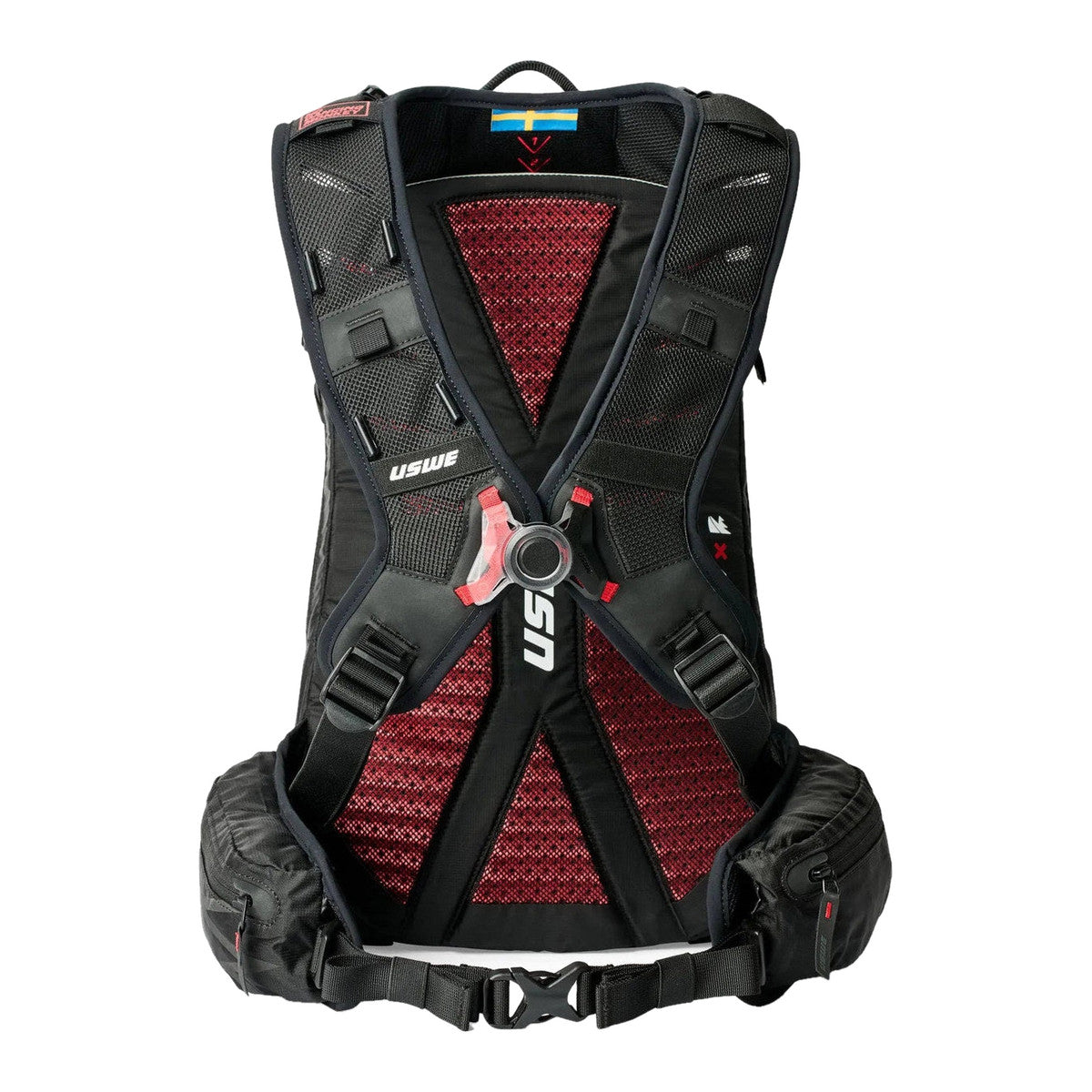 USWE ZIPPERED VST 25 BACKPACK - BLACK