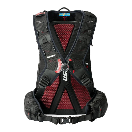 USWE ZIPPERED VST 25 BACKPACK - BLACK