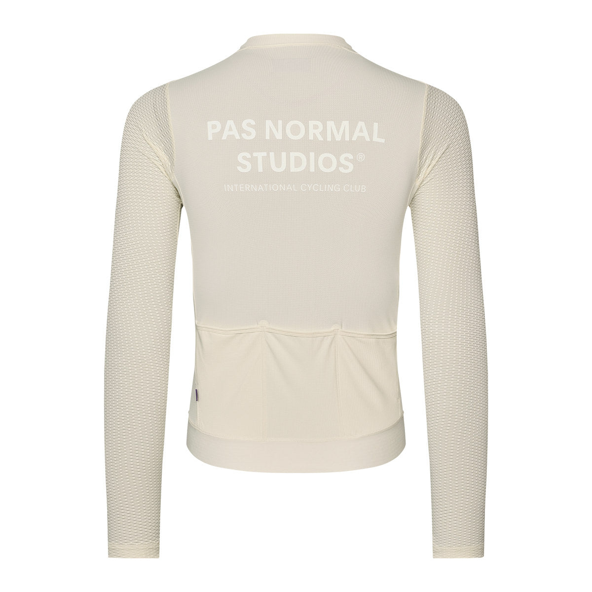 PAS NORMAL STUDIOS Men Essential Light Long Sleeve Jersey - Off White