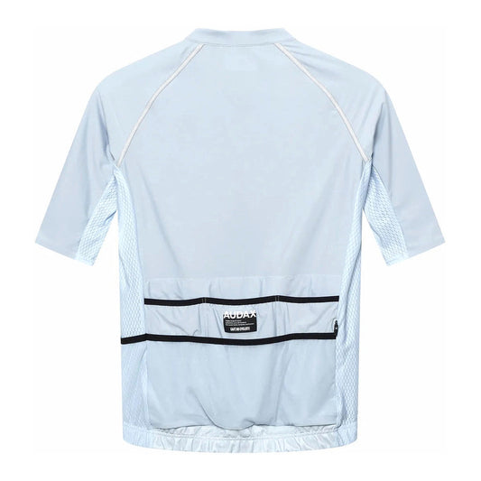 CAFE DU CYCLISTE Magda Lightweight Jersey - Horizon Grey