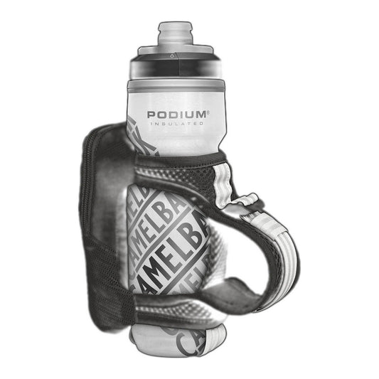 CAMELBAK QUICK GRIP CHILL 21OZ HANDHELD BOTTLE - BLACK/SAFETY YELLOW