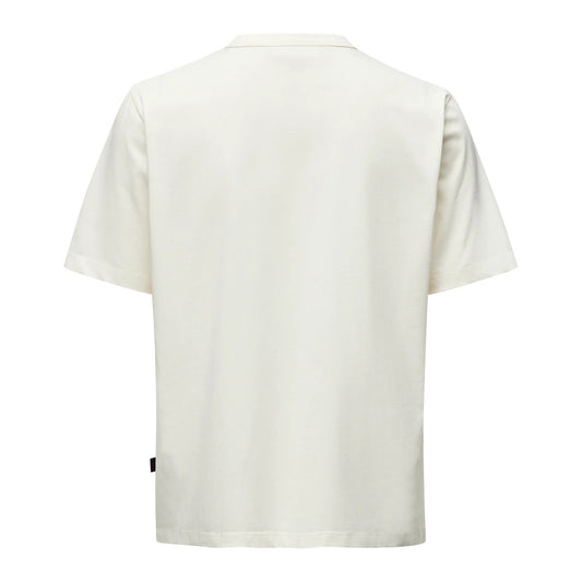 PAS NORMAL STUDIOS Off Race Cotton Tech Graphic Tshirt - Off White