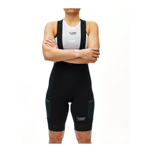 PAS NORMAL STUDIOS Women Escapism Cargo Bibs - Black