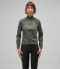 PEDALED WOMEN ELEMENT WATERPROOF JACKET - CHARCOAL GRAY